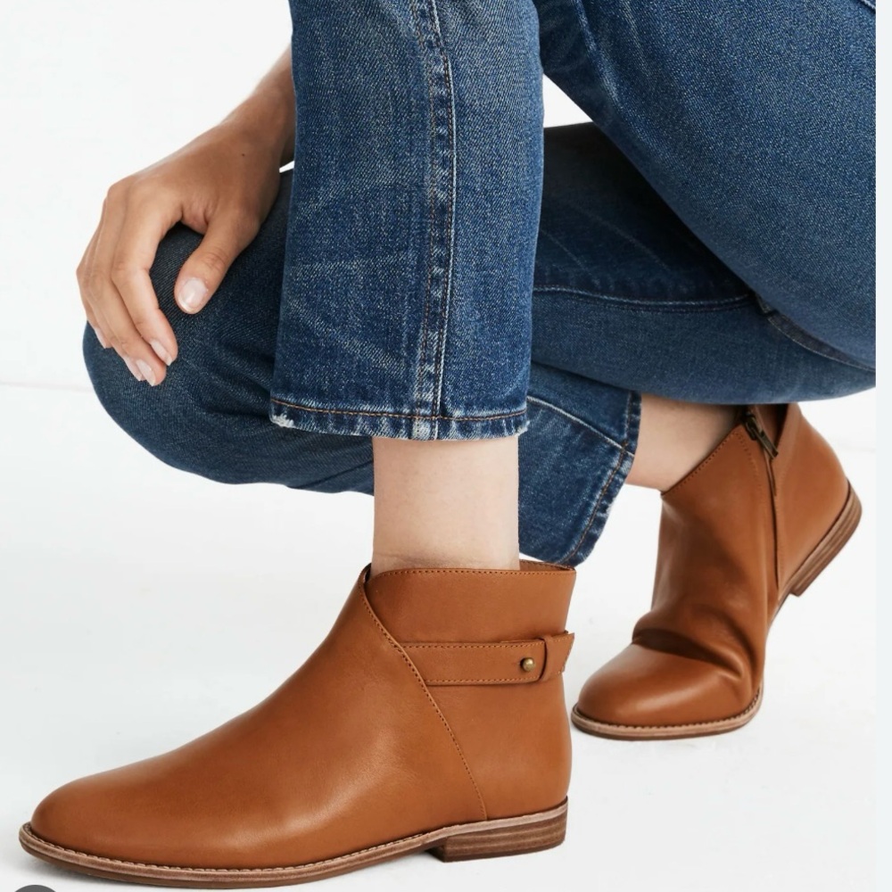 Madewell Women's Kelci Ankle Flat Boots